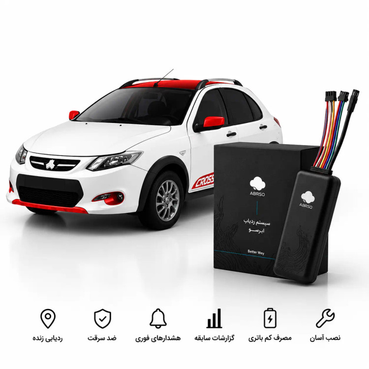ردیاب خودرو ابرسو STS300 برای خودرو های کوییک